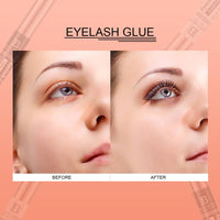 Lakyou Beauty Waterproof Eyelash Glue Clear Tone | Long-Lasting, Strong Hold | 6ml | Ideal for False Lashes