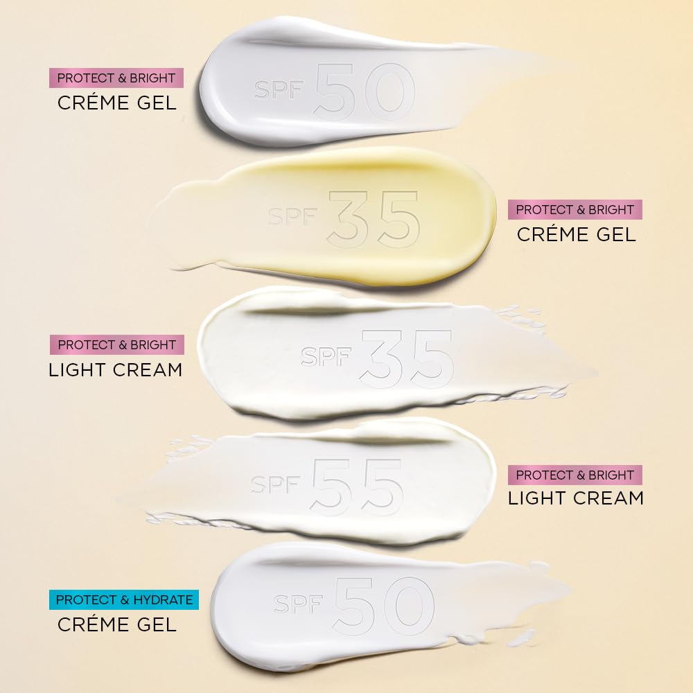 POND's Sun Miracle Spf 35 Pa+++ Light Sunscreen For All Skin-Protect & Bright, With Niacinamide, Prevent & Fade Dark Patches, Lightweight, No White Cast 50G,1 Count