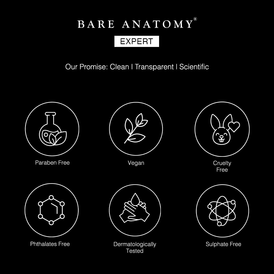 Bare Anatomy Volumizing Hair Mask | Volume For Upto 24 hrs | Powered By Peptides & Rich Milk Protein | For Dense & Conditioned Hair | For Dry & Frizzy Hair | Sulphate & Paraben Free |Women & Men-250gm