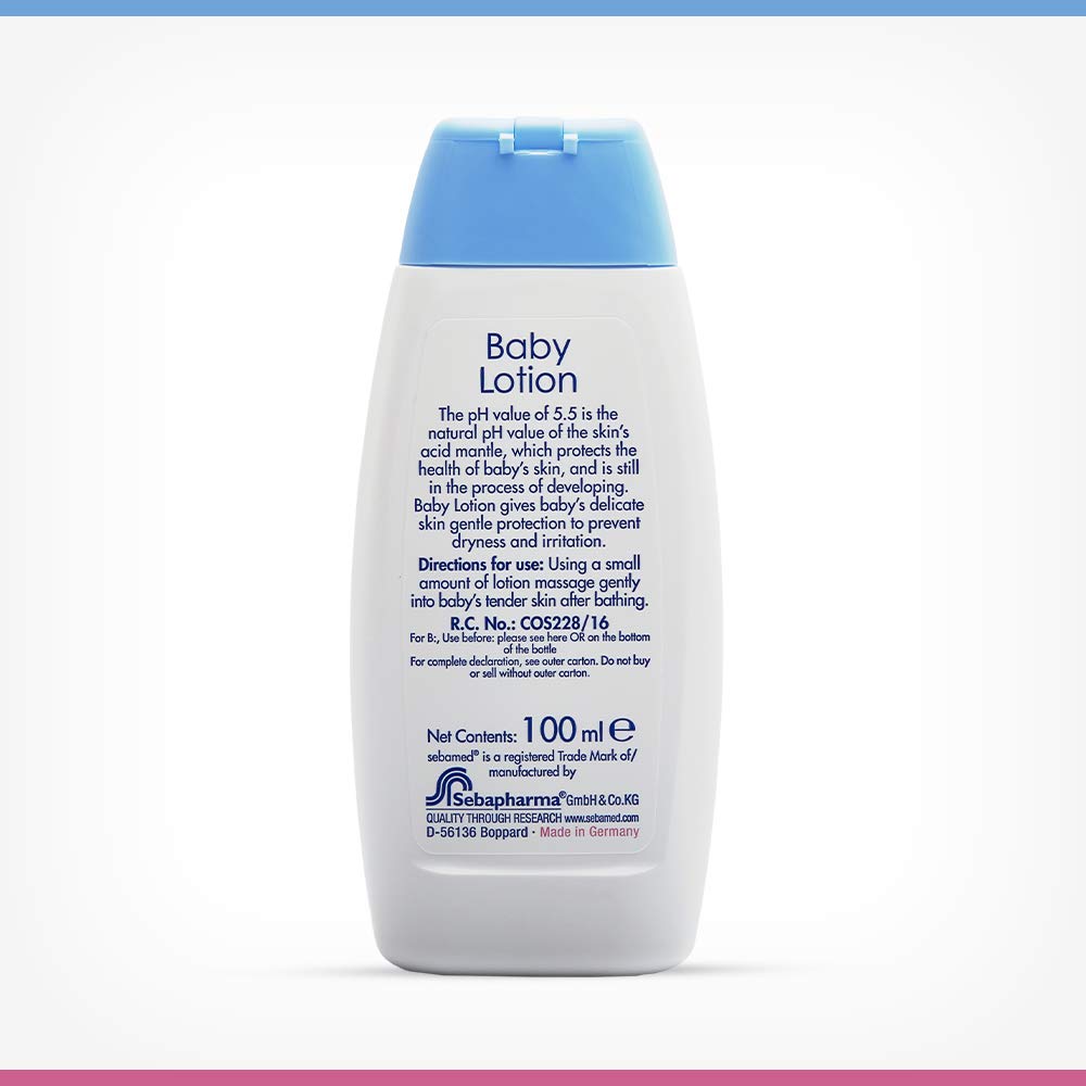 Sebamed Baby Lotion, 400Ml And Sebamed Baby Lotion, 100Ml