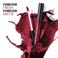 LAKMÉ Forever Matte Liquid Lip, 16hr Lipstick, Lightweight & transferproof - Pink Dust 5.6ml