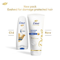 Dove Intense Repair Hair Conditioner, For Damaged And Frizzy Hair, 175 ml