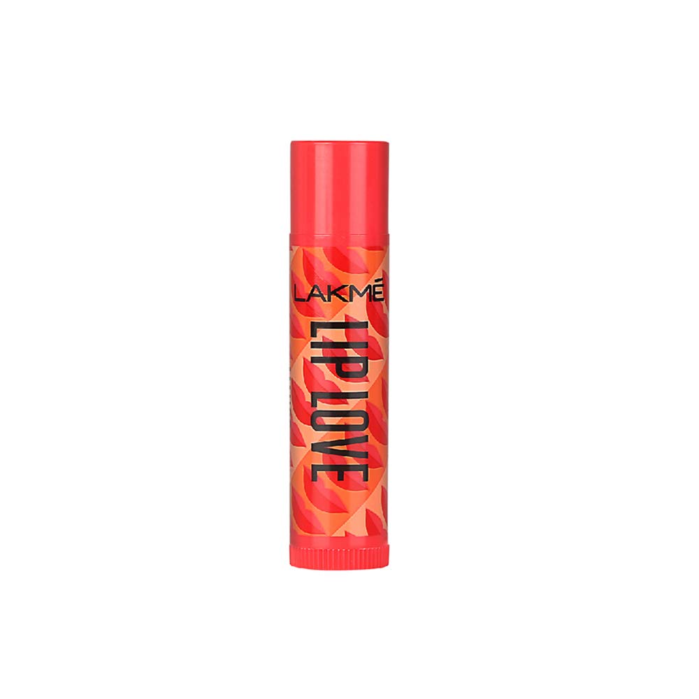 Lakmé Lip Love Chapstick Lip Balm, Caramel, 4.5g & Lip Love Chapstick Lip Balm, Apricot, 4.5g