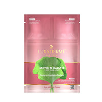 LuxaDerme 3 Step Korean Facial Kit with Sheet Mask | Revive & Radiate | For Smooth & Glass Glow Skin | (Pack of 1)