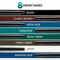 Lakme Eyeconic Black Kajal, Matte Kohl Liner in a Twist Up Pencil - Waterproof, Smudge Proof & Long Lasting Eye Makeup, 0.35 g