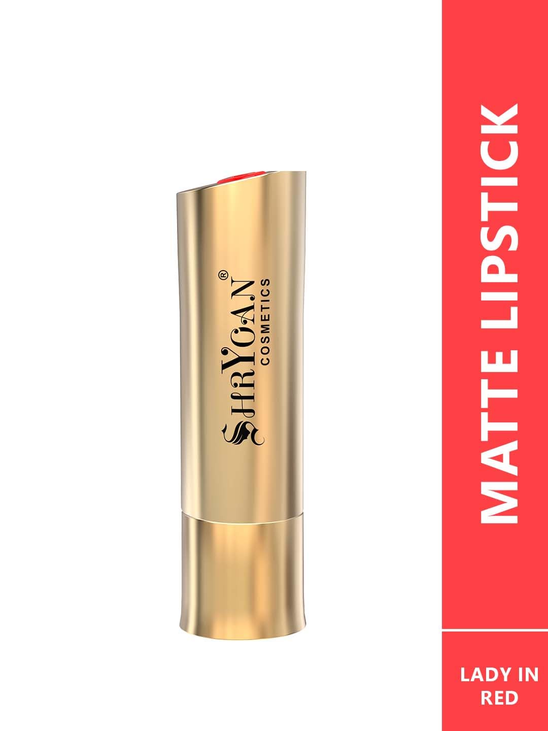 Shryoan Women's Long Lasting Non-Transfer Matte Lipstick| Smudge & Waterproof Lipstick With 24 Hr Stay (Shade 03)