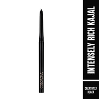 Colorbar cosmetics Intensely Rich Kajal-Creatively, Black, 0.30 g (Pack of 2) Pencil,Matte