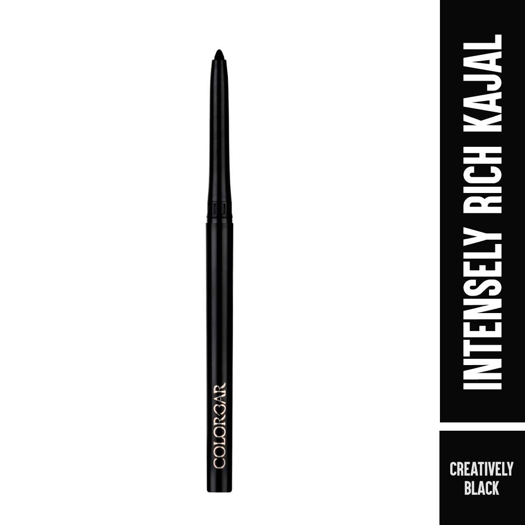 Colorbar Zoom & Whoosh Mascara Black Sin 001 & Intensely Rich Kajal Combo