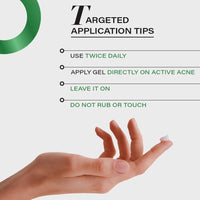 Novology Acne Spot Corrector Gel | For Active Acne, Pimples, Whiteheads | 30g
