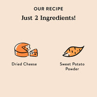 Bocce's  Bakery Cheese & Sweet Potato Dog Food Toppers  All-Natural, Wheat-Free Dog Food Topper Made with Real Ingredients, Baked in The USA, 8 oz