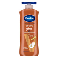 Vaseline Cocoa Glow Serum In Lotion, 600 ml | 100% Pure Cocoa & Shea Butter for Glowing & Soft Skin