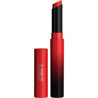 Maybelline New York Lipstick, Matte Finish, Bold Colour, 199 More Ruby, 1.7g & Maybelline New York Matte Lipstick, Intense Colour, Moisturised Lips, 695 Divine Wine, 3.9g