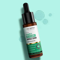 Dr. Sheth's Non-Irritating Ceramide & 15% Vitamin C Ampoule Serum| Reduces Dullness & Dark Spots| Brightens & Repairs Skin Barrier |For Advance Users| 99% Pure Grade Vitamin C |All Skin Types |30 ml
