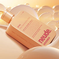 Neude All Wet 250ml De-Tan Body Wash with Milk, Lactic Acid, Vitamin C for Skin Brightening, Dark Spot & Pigmentation Reduction; Deep Cleansing Shower Gel Prevents Dryness for Men & Women - Pack of 2