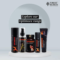 Forest Secrets Optimove Liniment Oil 100ml | Ideal for Back Pain, Muscle Pain, Joint Pain, Knee Pain | Ayurvedic Pain Relief Oil | Suitable for Sports & Gym related Injuries