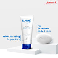 D'Acne Anti Acne Kit | Face and Body Acne Kit | Mild Cleansing Face Wash & Body Soap |Suitable for Oily and Acne-Prone Skin |Dermatologically tested|for Men & Women