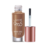 Lakmé 9 To 5 Primer + Glossy Finish Nail Colour & 9To5 Primer + Glossy Finish Nail Colour Combo,12 ML