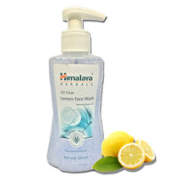 Himalaya Purifying Neem Face Wash, 400 ml And Himalaya Oil Clear Lemon Face Wash, 200ml
