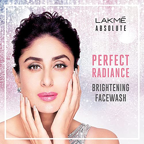 Lakmé Perfect Radiance Brightening Facewash with 98% Pure Niacinamide Complex | For Glowing Skin with Glycerin | Known to Reduce Pigmentation | 50gm