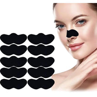 Luxenwell Deep Purifying Nose Strips for Women & Men | Enriched with Bamboo Charcoal | For Instant And Painless Blackheads And Whiteheads Removal (Pack of 10)