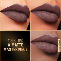 LAKMÉ Forever Matte Liquid Lip Colour, Intense Matte Finish All Day Long, Smudgeproof & Looks Freshly Applied For Upto 20Hrs, Mauve Party, 5.6 Ml