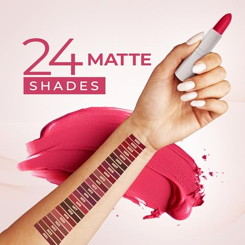 Juice Nude Sepia - M12 Kiss Sensation Lipstick & Nude Staple - M16 Color Luxe Liquid Lipstick with Goodness of Bio Retinol, & SPF 15 UV Protection