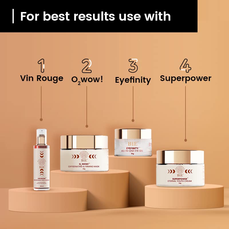 BiE Fresh Forward Deep Hydrating Cleanser With Glycerin & Geranium Oil | Hydrating & Non-Drying | Gentle Face Cleanser, Controls Excess Sebum & Make Up Remover | Gentle Face Wash for All Skin Types | 50ml