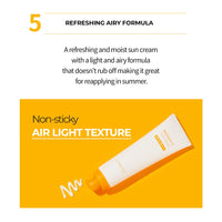 LANEIGE Radian-C SunCream SPF 50+ | Broad Spectrum UV PA++++ | Vitamin C Brightening Sunscreen | Light & Non-Greasy | No White Cast | Water Resistant | Suitable for All Skin | For Men & Women | 50ml