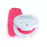 Mamaearth Nourishing Natural Lip Cheek & Eye Tint with Vitamin C & Beetroot- 01 Beet Red- 4 g