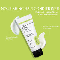 Deconstruct Hair Nourishing Range | Contains Hair Mask, Shampoo, and Conditioner | For Strong, Nourished & Frizz-free Hair | For Men & Women | 200ml + 200g