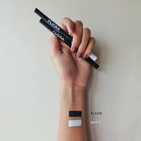 FLiCKA Breathtaking Eyes Kajal White & Texture To Tease Liquid Eyeliner Combo