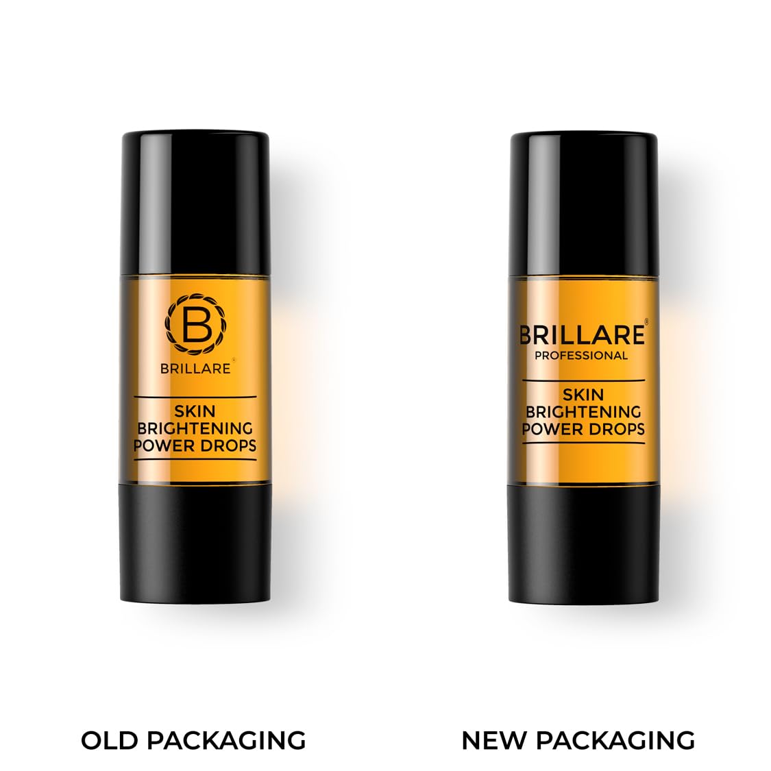 Brillare Professional Skin Brightening Power Drops, 100% Natural Face Serum With Rosehip and Sandalwood (15 ML), Zero Chemicals