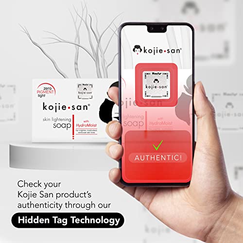 Kojie San Original Facial Beauty Soap - 65G, 3 Bars Per Pack - Guaranteed Authentic