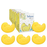 Softsens Kids Lucky Duck Soap| Grade 1 Soap| Infused Shea Butter & Milk Cream |Dermatologist Tested| Shape Soap (Pack of 5,75g each)