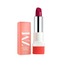 ZM Zayn & Myza Rich Matte Lipstick, Smooth and Light Weight, Intense Color in one Swipe, High Pigmentation Bullet Lip Stick Enriched with Argan oil, Murumuru and Shea Butter, 4.2 g (Cheer Leader)