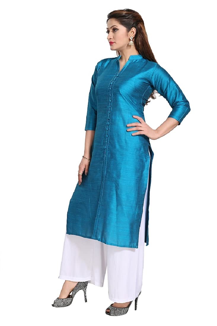 DREAM & DZIRE Women's  Silk Straight Kurti for All