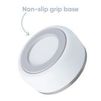 Owala Pet Bowl - Durable Stainless Steel, Food and Water Bowl for Dogs, Cats, and All Pets, Non-Slip Base, 24oz, White (Shy Marshmallow)