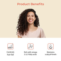 Vedix Vanya Root Stimulating Ayurvedic Hair Oil | Hair Growth Oil With Fenugreek + Sesamum + Sage - Customized Anti Hair Fall Control Oil - 100ml