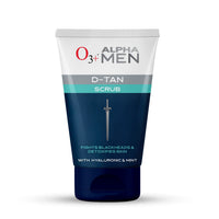 O3+ Whitening Face Cream SPF 30 Sunscreen for Skin Brightening & O3+ ALPHA MEN Acno D-TAN Scrub With Hyaluronic & Mint 50g