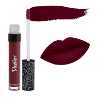 DAZLLER All Day Lipcolour|Moisturizing Kokum Butter|Non-Transfer & Smudge-Proof|8Hr Stay|Matte Liquid Lipstick for Women|Dlc030 Deep Burgundy|6G