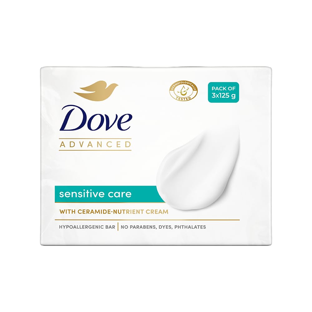 Dove Advanced Sensitive Care Bar | 125g x 3