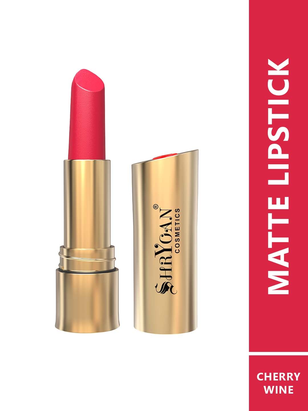 Shryoan Women's Long Lasting Non-Transfer Matte Lipstick| Smudge & Waterproof Lipstick With 24 Hr Stay (Shade 08)