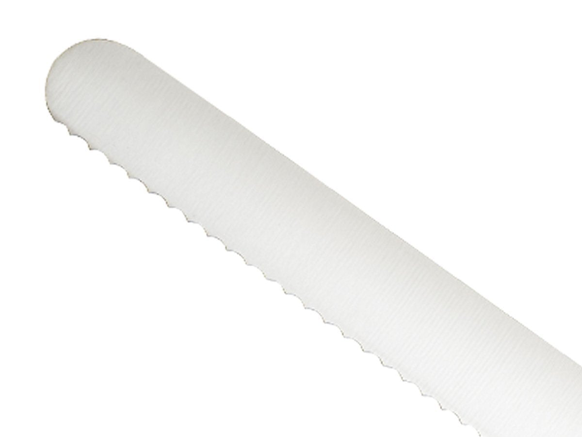 Mercer Culinary M23112 Millennia Black Handle, 12-Inch Wavy Edge, Slicer 12" Slicer (Wavy Edge)