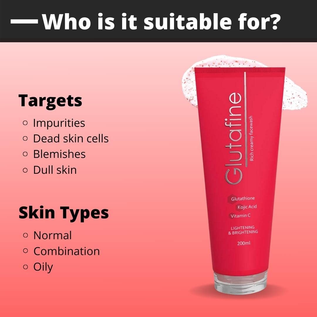 Ethiglo Glutafine Face Wash, 200ml