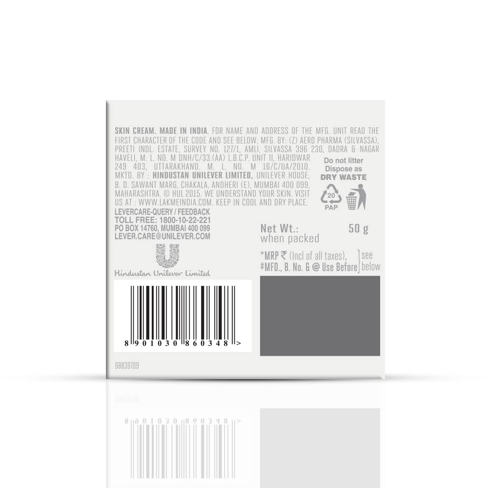 Lakmé Sun Expert Spf 50 Gel, 100 G & Absolute Perfect Radiance Brightening Light Creme for All Skin Type With Niacinamide & Micro Crystals, 50G
