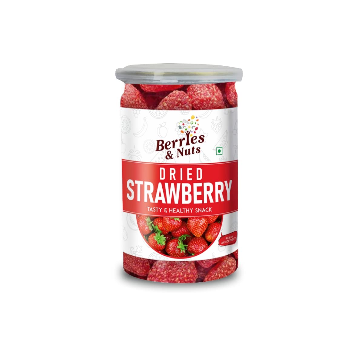 Berries And Nuts Dehydrated Dried Kiwi & Strawberry Combo | Kiwi 200 Grams & Strawberry 200 Grams