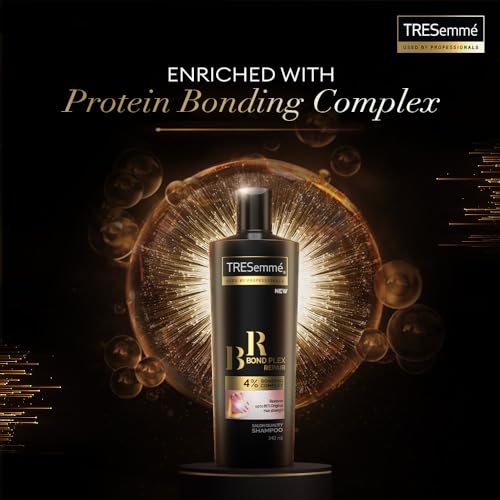 Tresemme Keratin Repair Bond Strength Shampoo 580ml, With Protein Bond Plex Hair Strength, Strengthens Hair Up To 20X times against sign of Damage*
