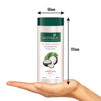 Biotique Creamy Coconut Deep Nourish Body lotion For Extra Dry Skin | Heals, Repairs, and Soothes the Skin | Moisturizing and Skin-Humidifying | 100% Botanical Extracts| All Skin Types | 180ml