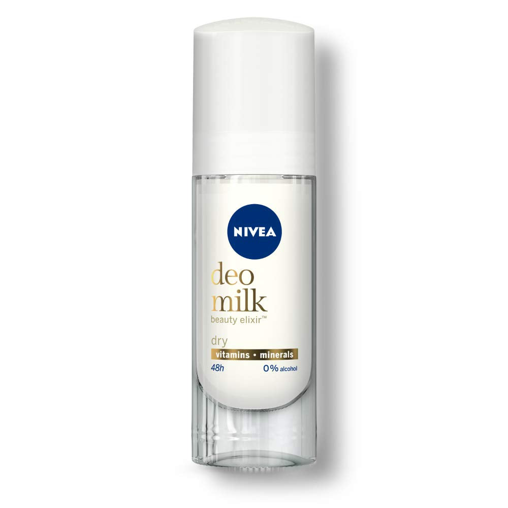 Nivea Deodorant, Deo Milk Dry Roll On For Women, 40ml