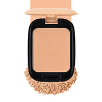 Forever52 Daily Life Dual Wet and Dry Compact With Sponge and Mirror (12g - Honey), Natural